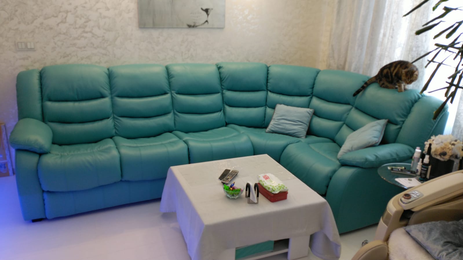 Перетяжка дивана на дому. Севск