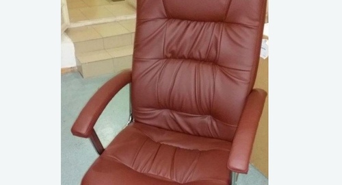 Обтяжка офисного кресла. Севск